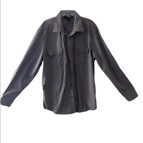 JF ferrar button up causal shirt men’s size L - Picture 1 of 11